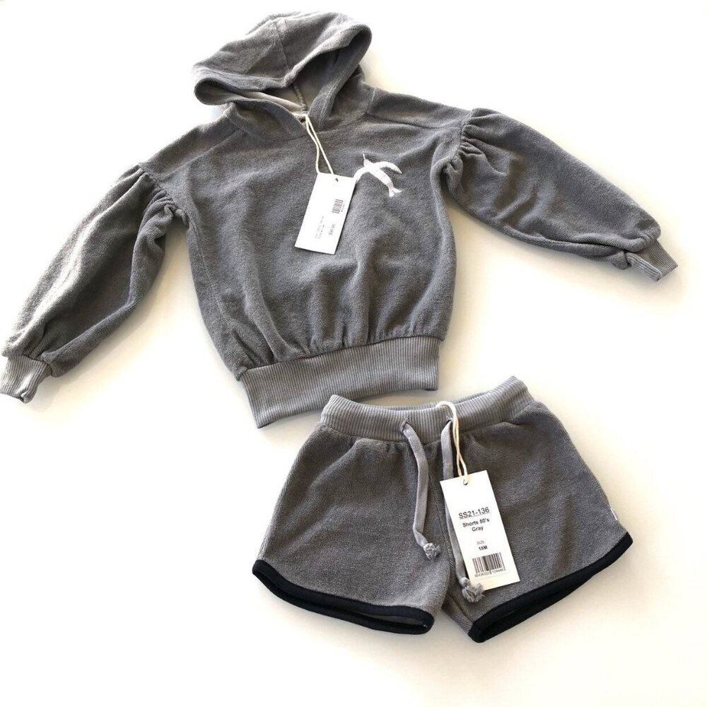 🆕NWT Picnik Gray Terry Set